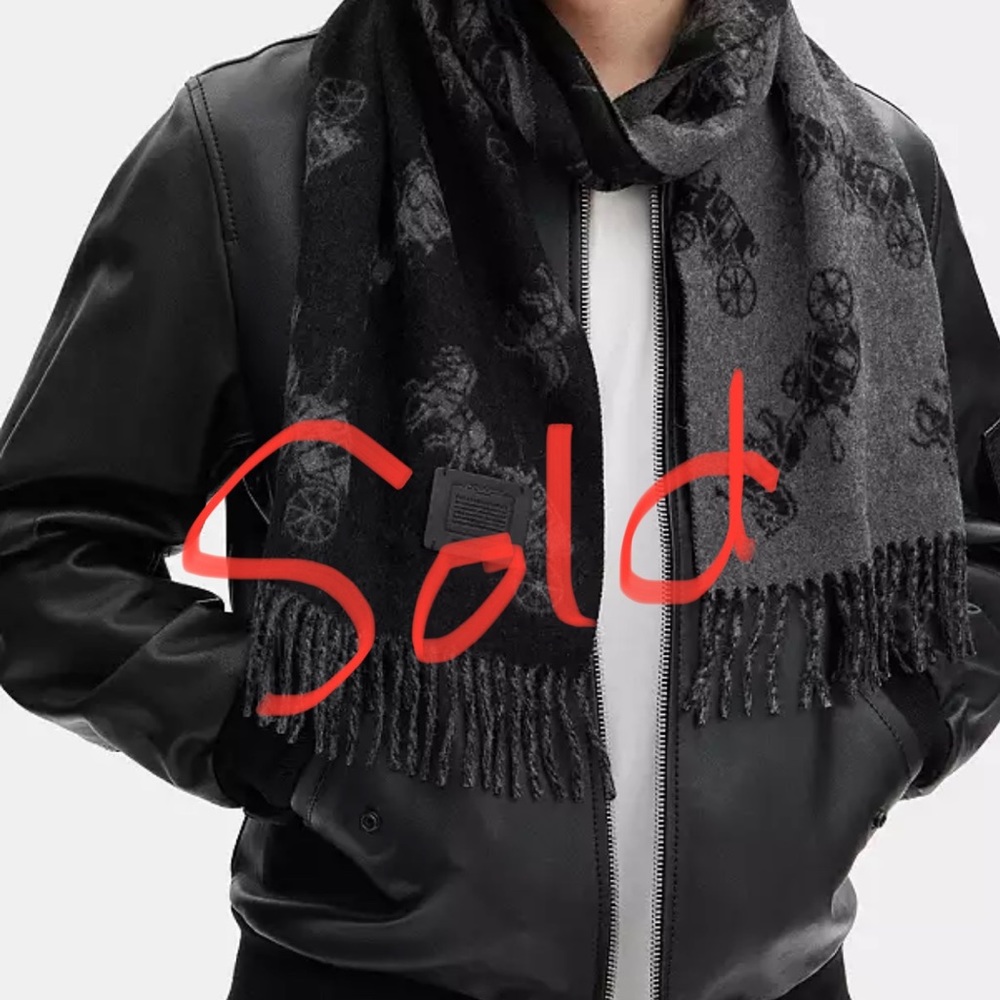 Coach horses and carriage muffler Scarf